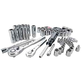 CRAFTSMAN　工具 CRAFTSMAN Mechanics Tool Set, SAE / Metric, 1/4-Inch Drive